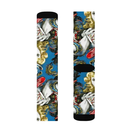 Masquerade Echoes on a Socks
