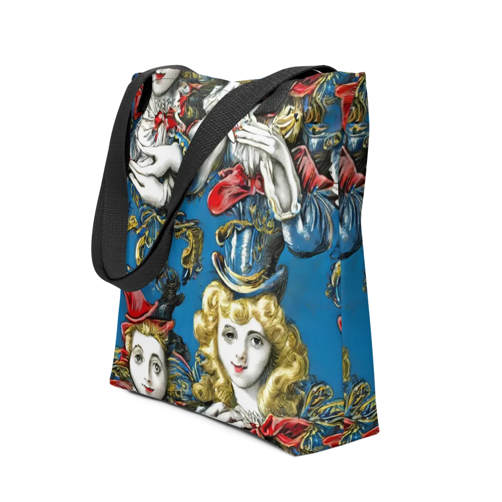 Masquerade Echoes on Tote Bag — Front