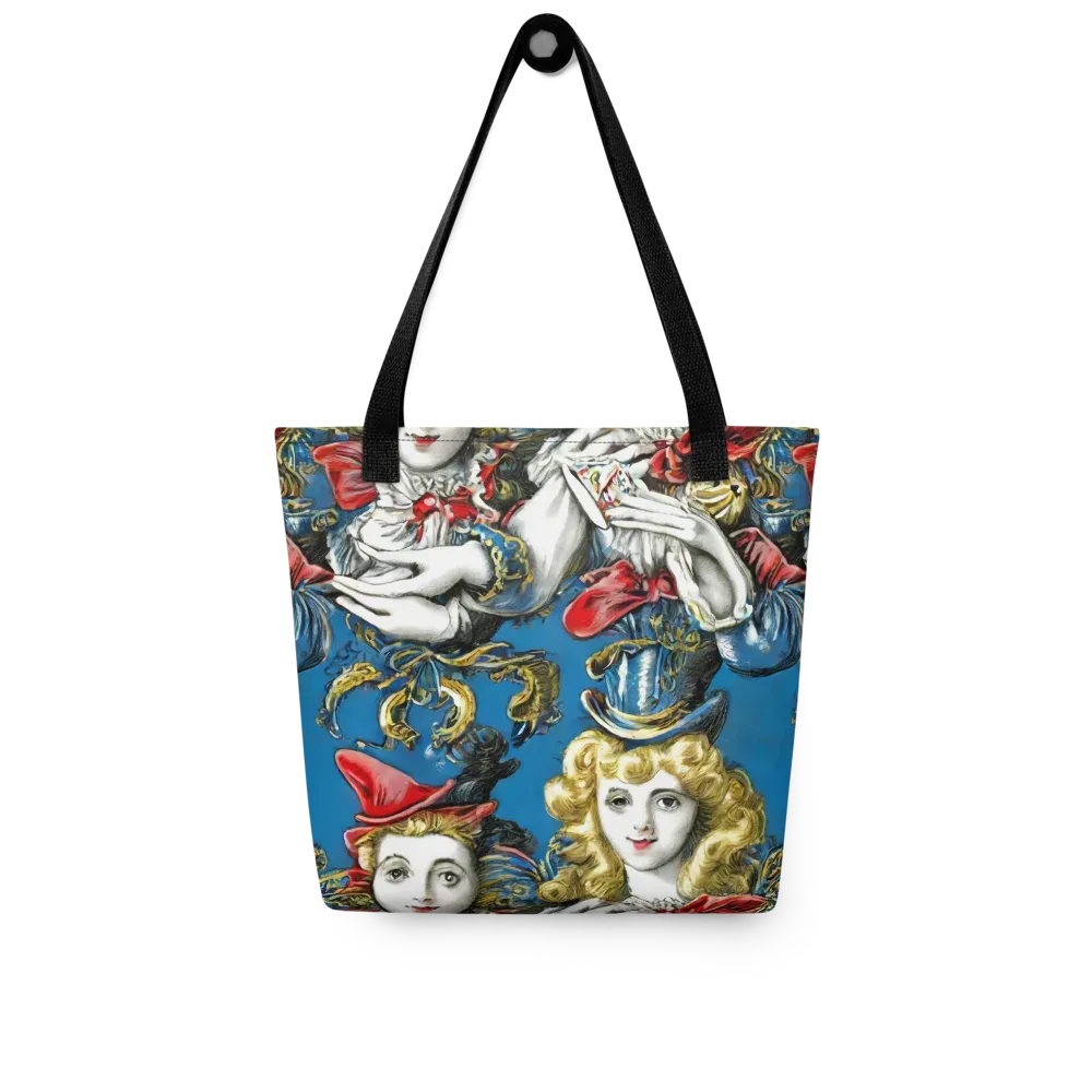 Masquerade Echoes on Tote Bag — Front