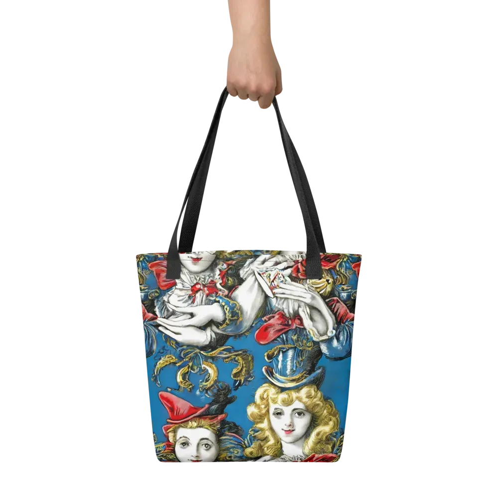 Masquerade Echoes on Tote Bag — Front