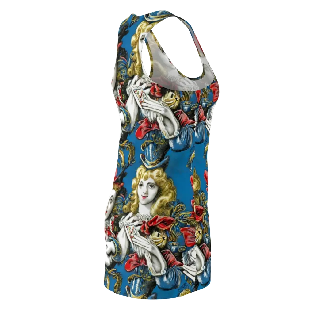 Masquerade Echoes on Racerback Dress — Back Side