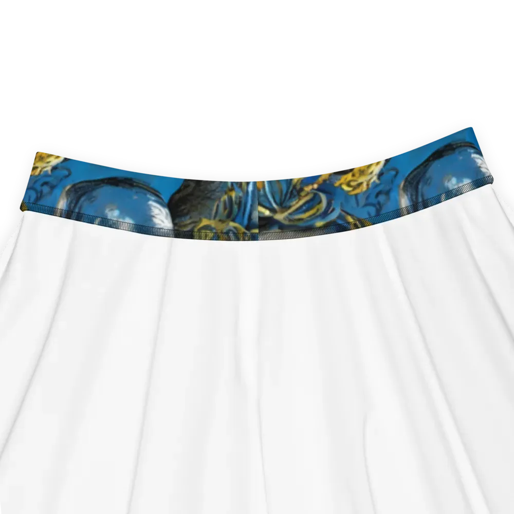Masquerade Echoes on Skater Skirt — Product details