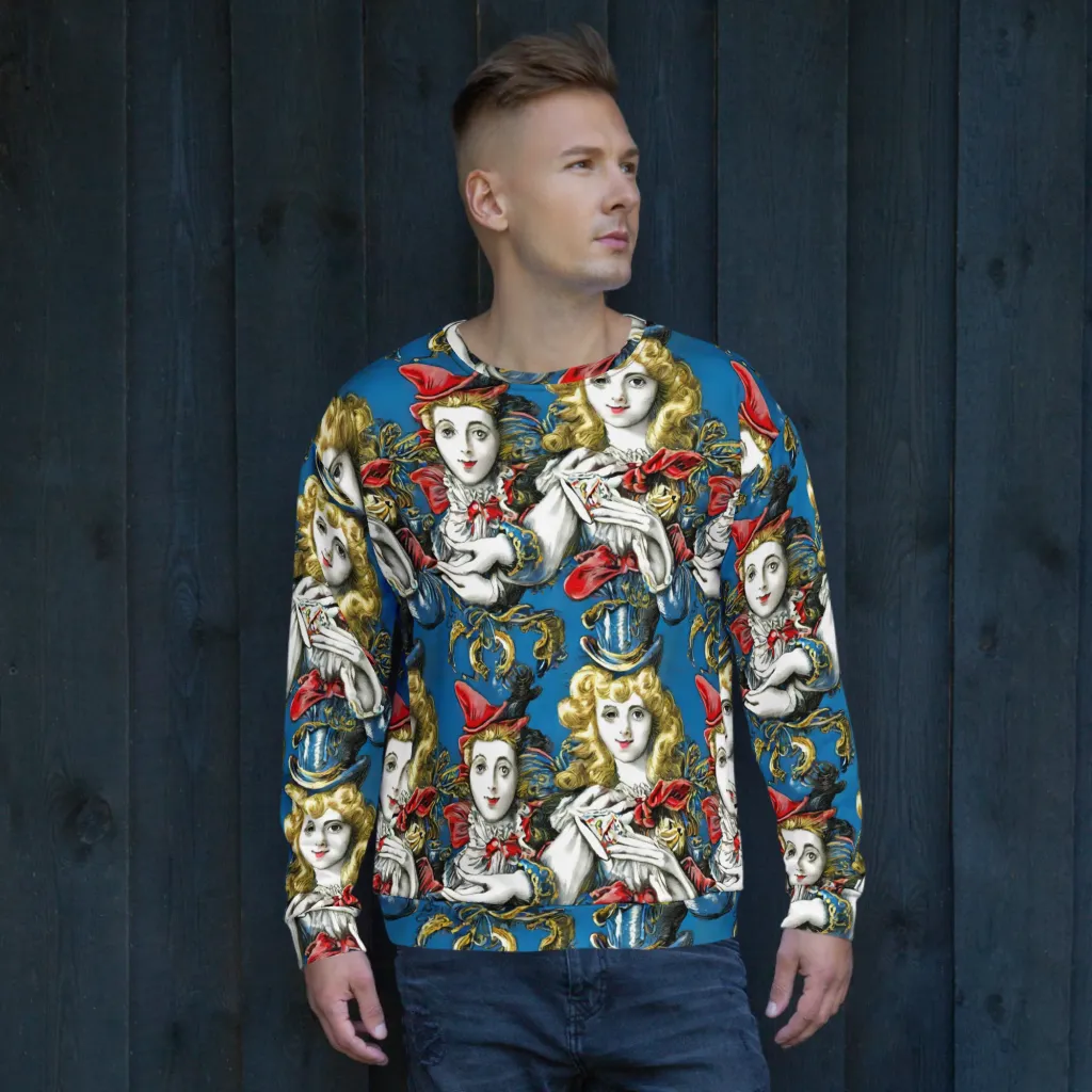 Masquerade Echoes on Sweatshirt — Front
