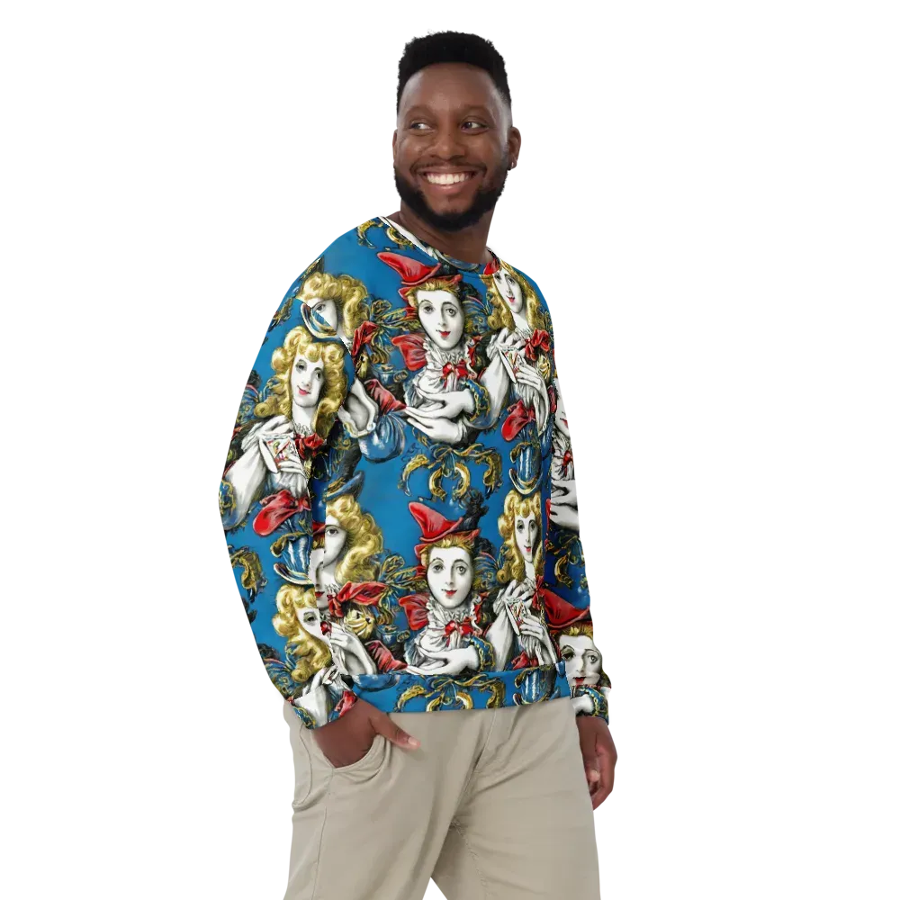 Masquerade Echoes on Sweatshirt — Front