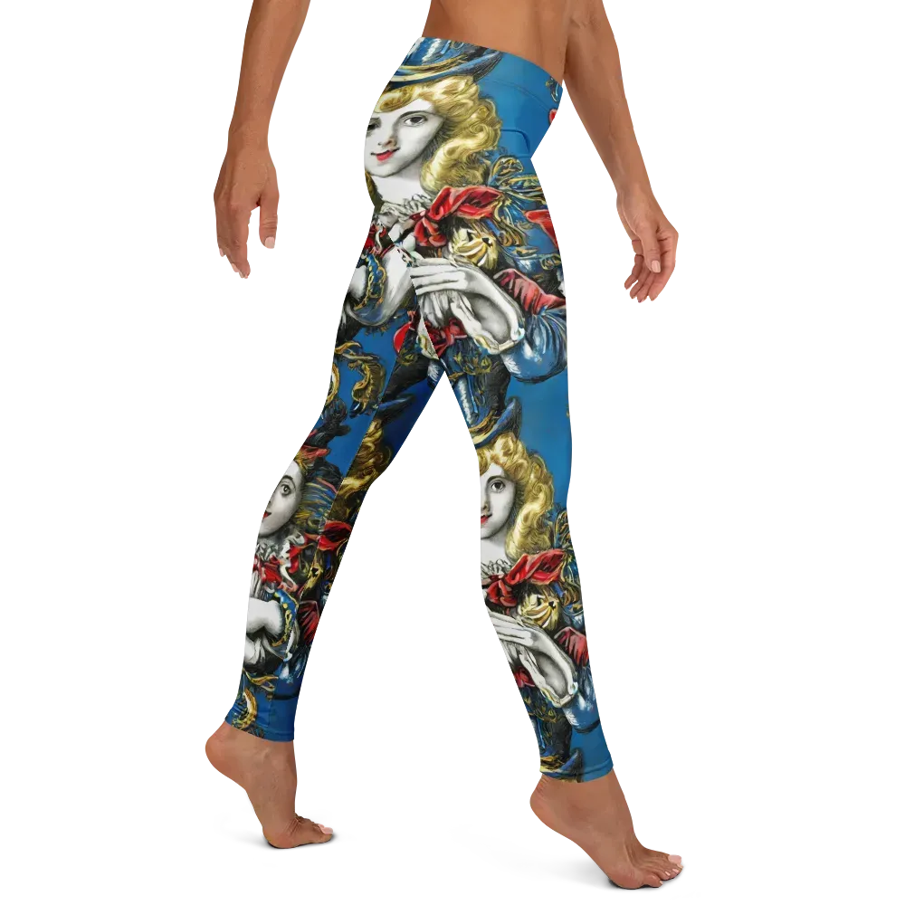 Masquerade Echoes on Leggings — Right