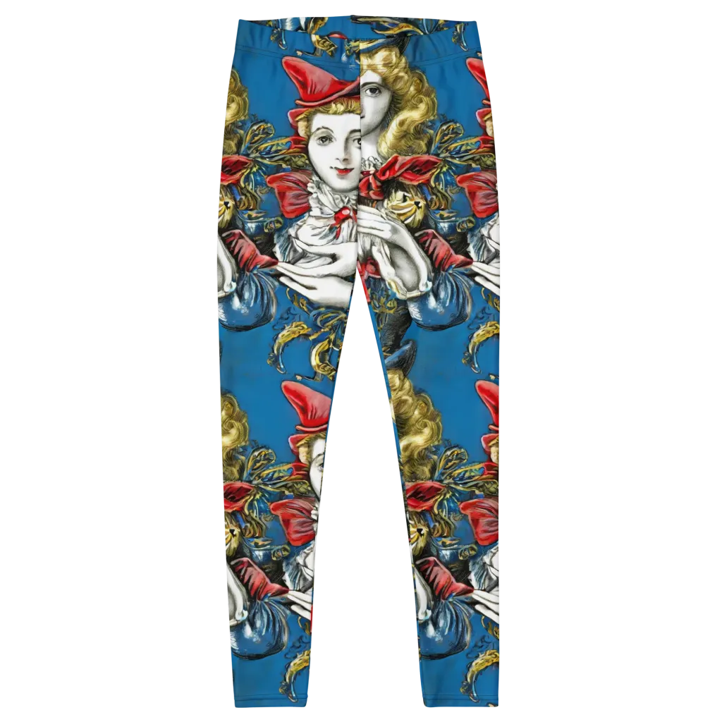 Masquerade Echoes on Leggings — Front