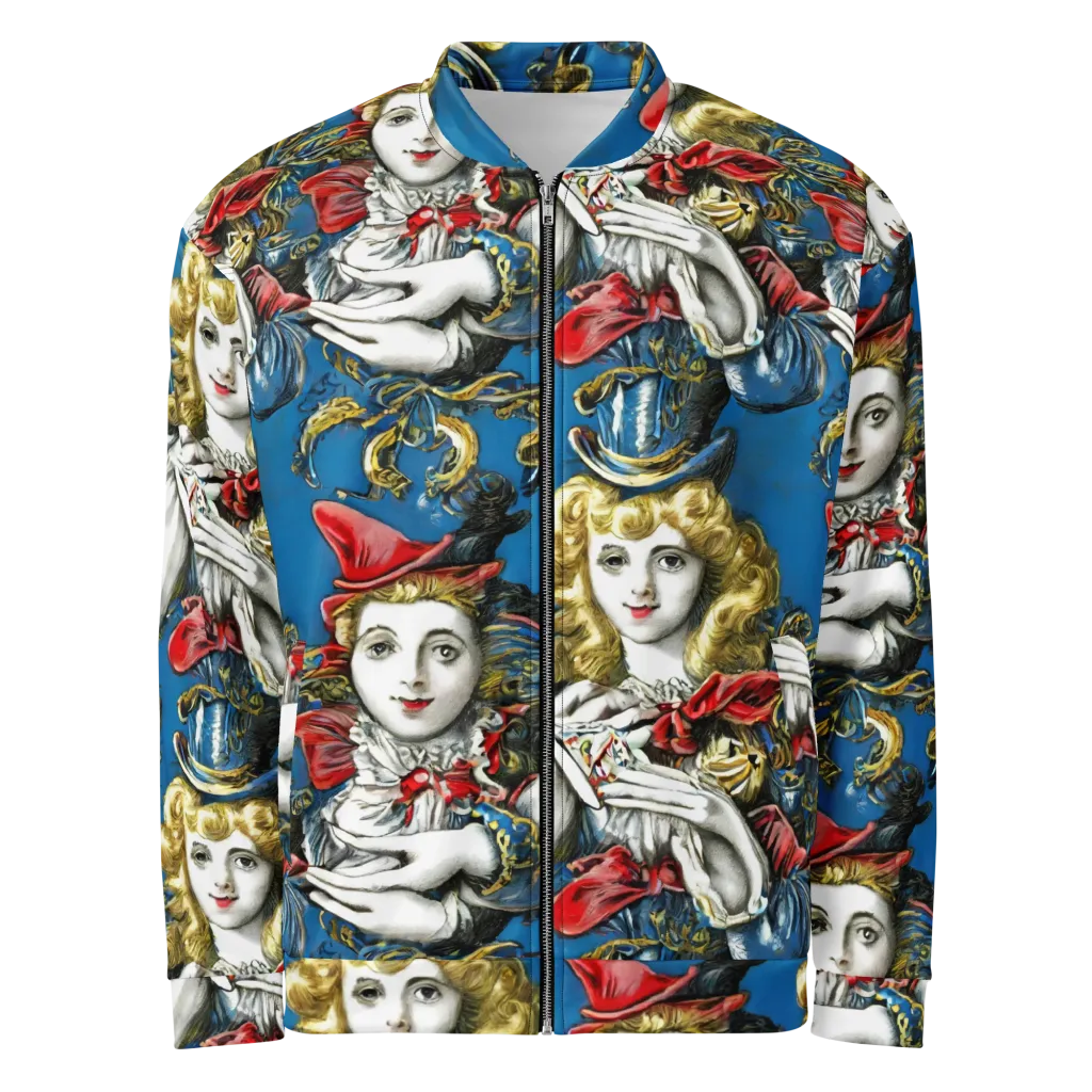 Masquerade Echoes on Bomber Jacket — Front