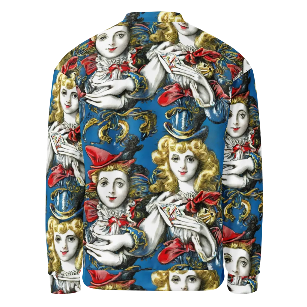 Masquerade Echoes on Bomber Jacket — Back