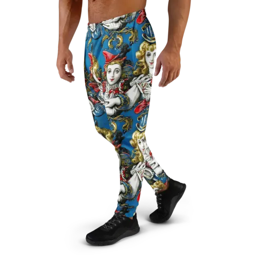 Masquerade Echoes on a Men's Joggers
