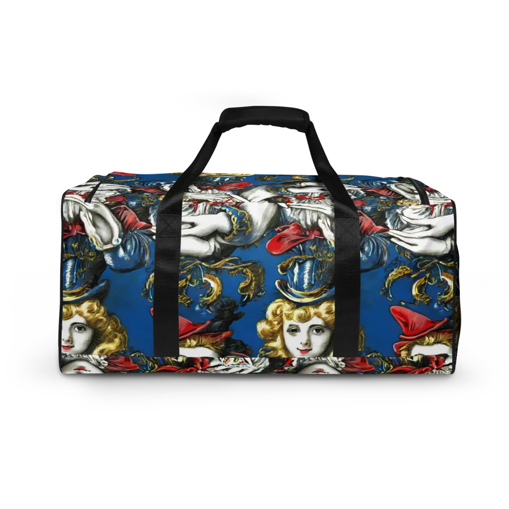 Masquerade Echoes on Duffle Bag — Back