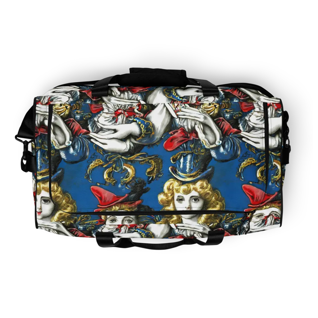 Masquerade Echoes on Duffle Bag — Top