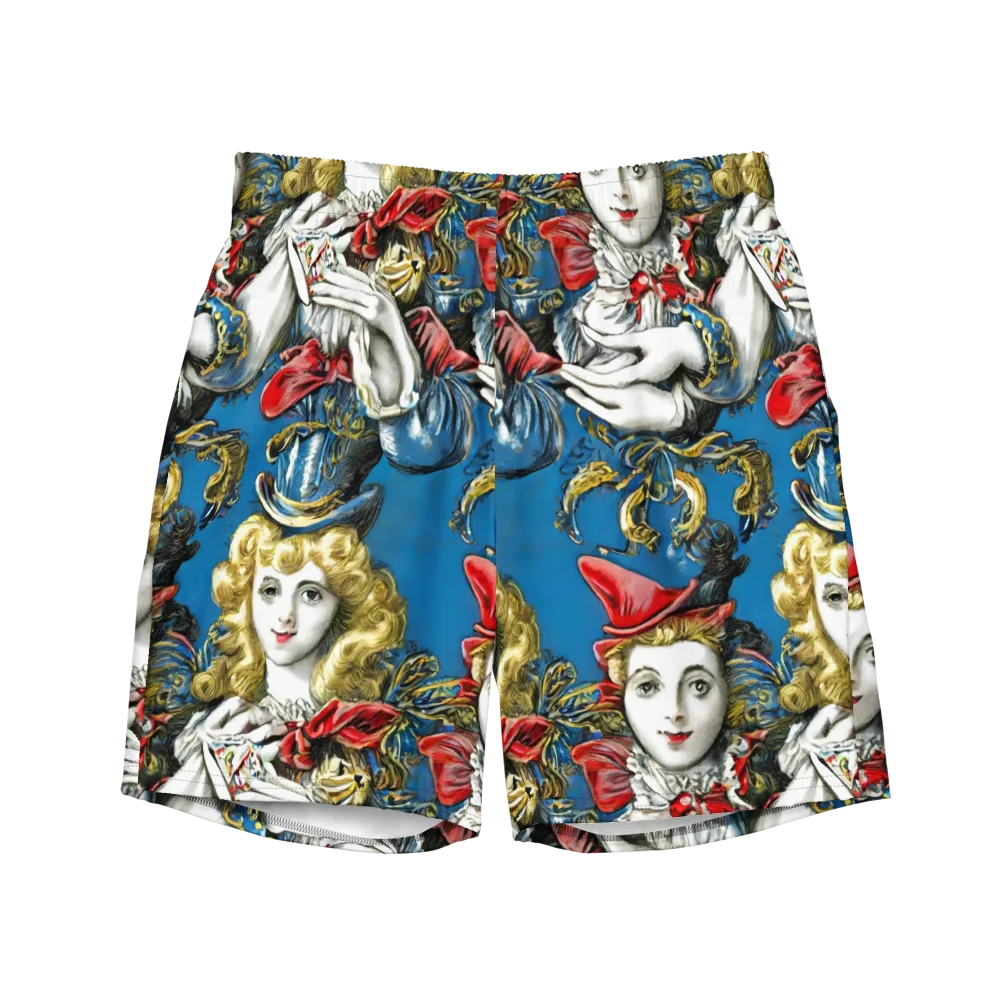 Masquerade Echoes on Swim Trunks — Front