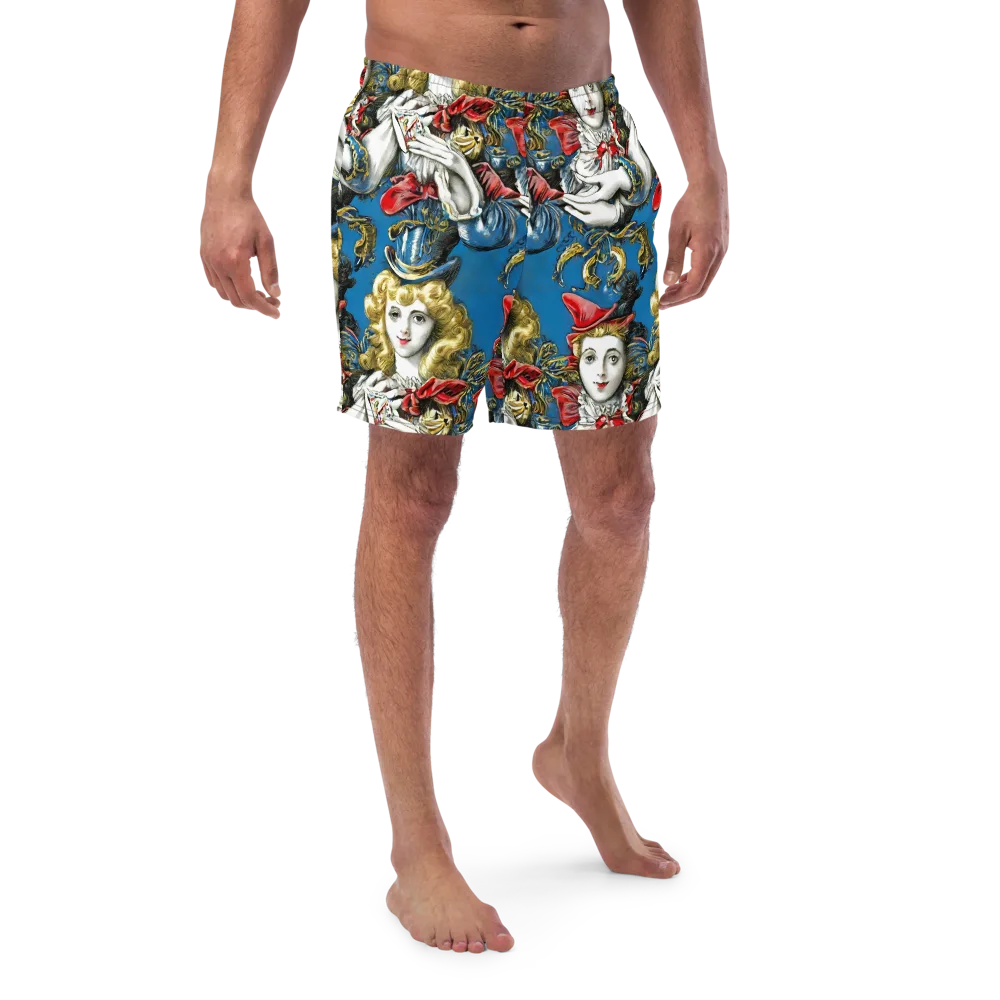 Masquerade Echoes on Swim Trunks — Front