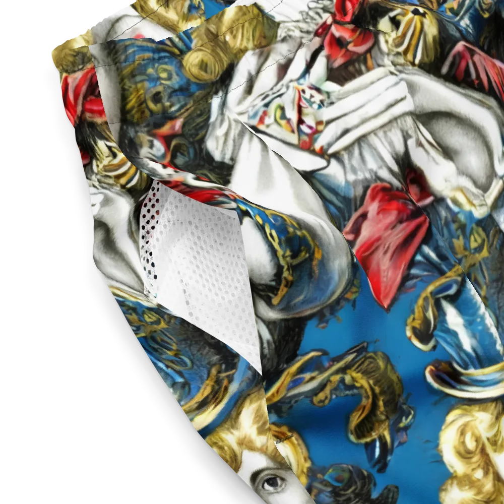 Masquerade Echoes on Swim Trunks — Product details 2