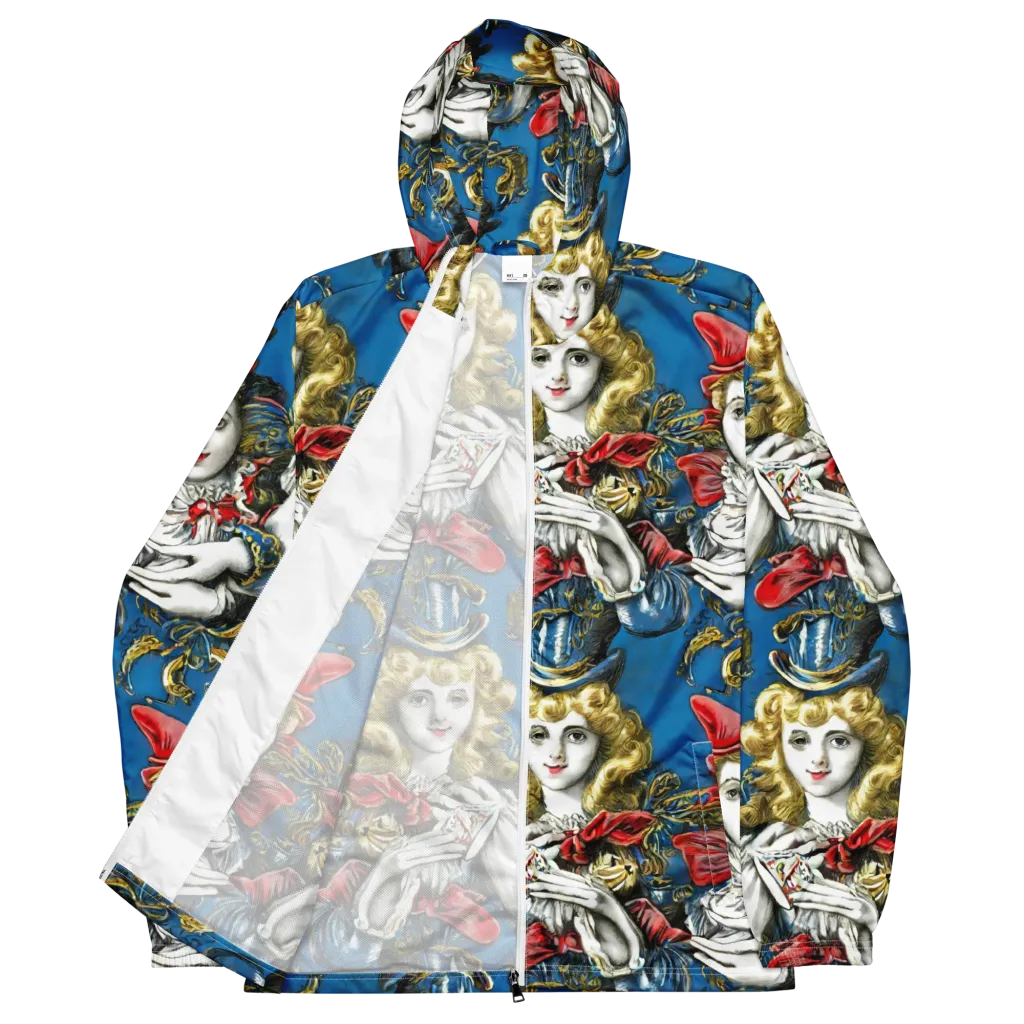 Masquerade Echoes on Men's Windbreaker — Front