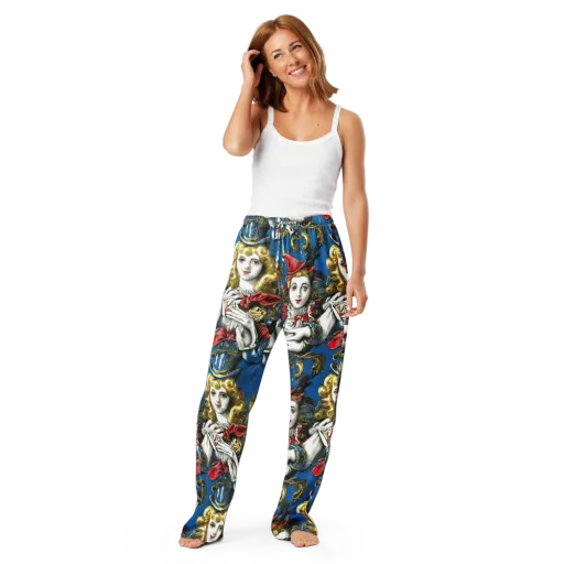 Masquerade Echoes on a Women's Pajama Pants