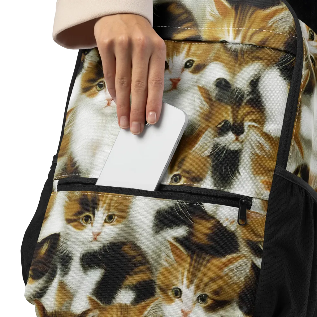 Cuddle Chaos on Utility Backpack — Product details