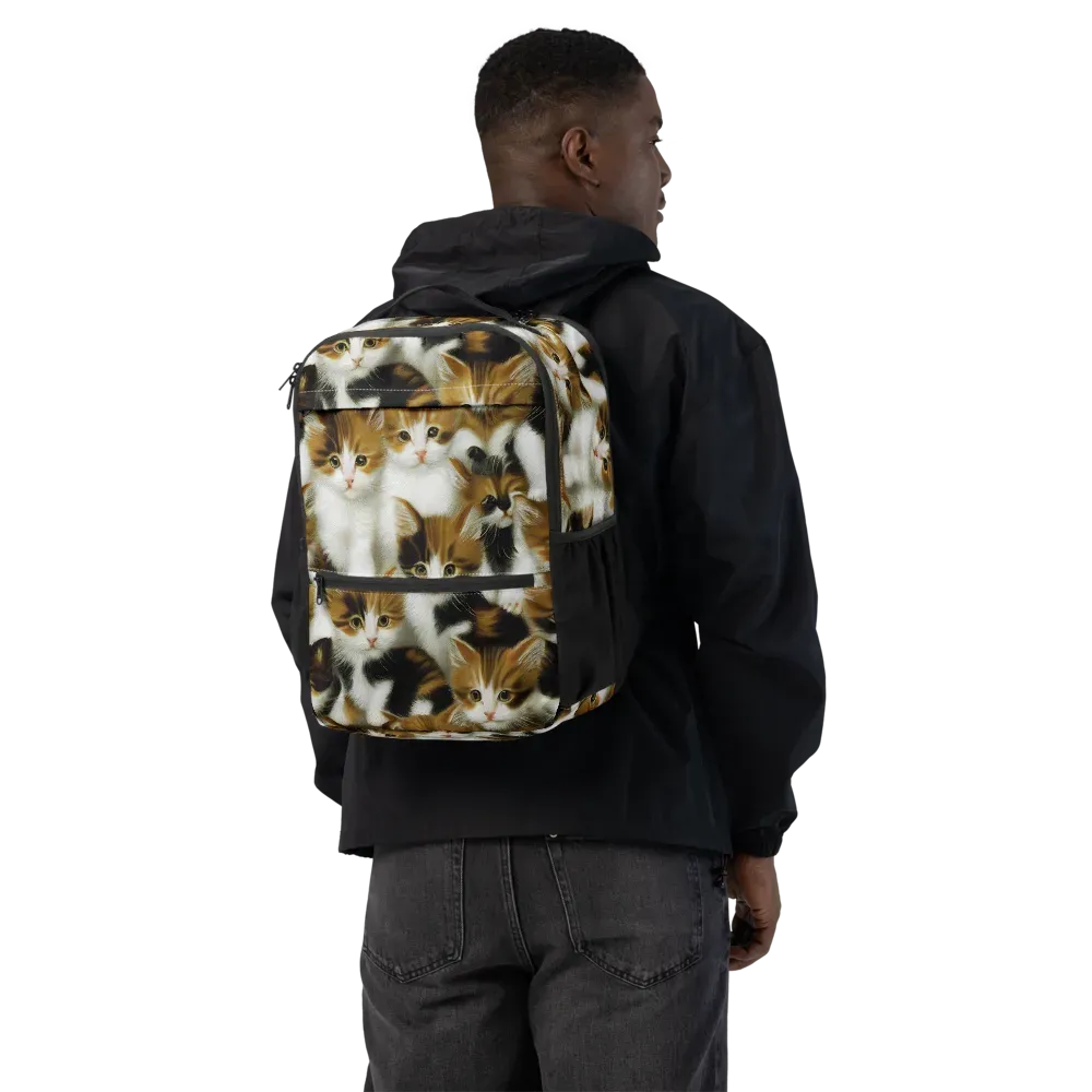 Cuddle Chaos on Utility Backpack — Back