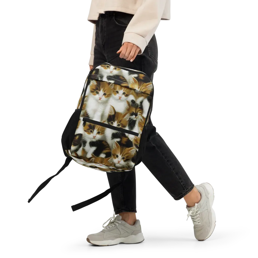Cuddle Chaos on Utility Backpack — Front