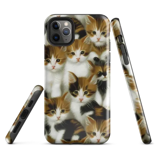 Cuddle Chaos on a Tough Case for iPhone®