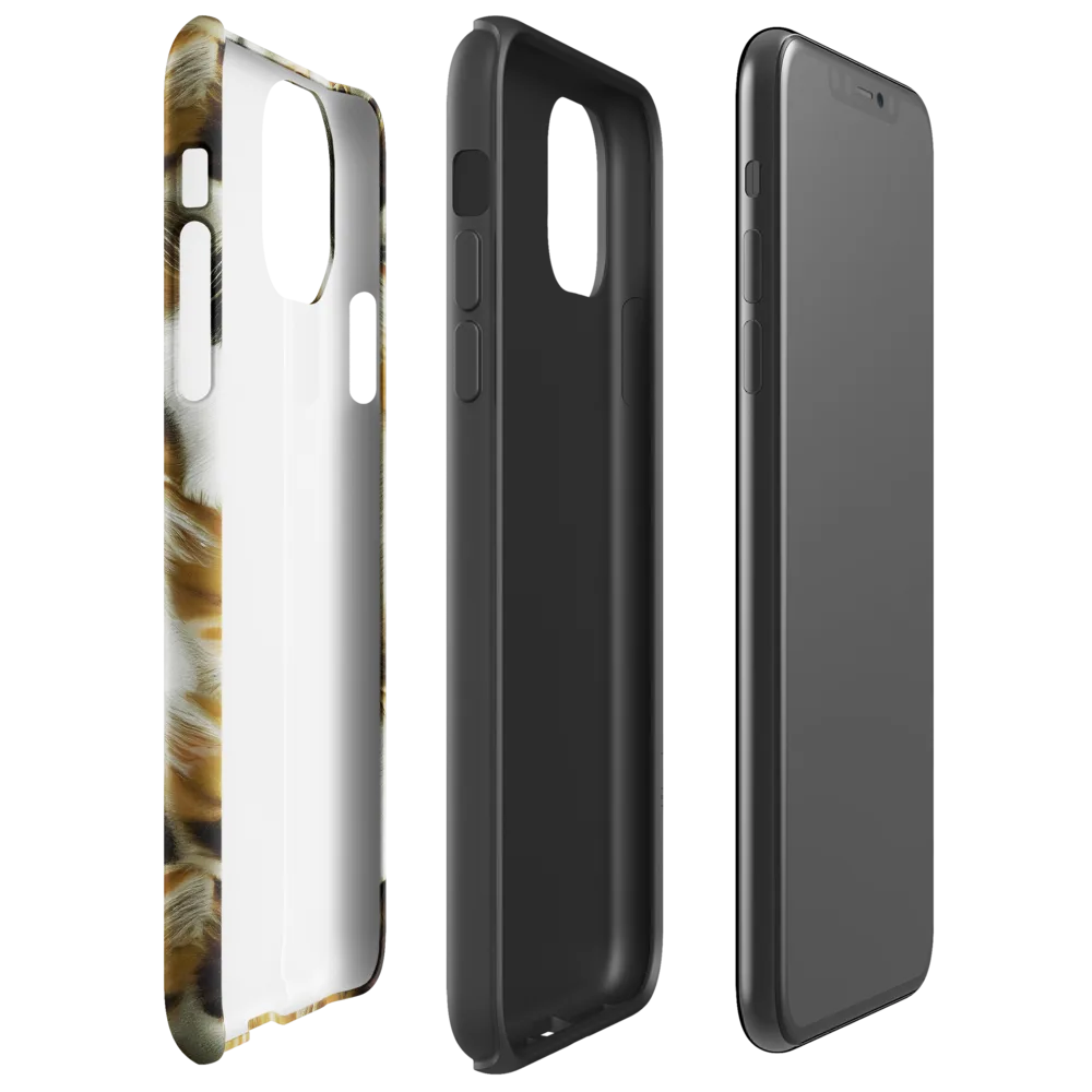 Cuddle Chaos on Tough Case for iPhone® — Right