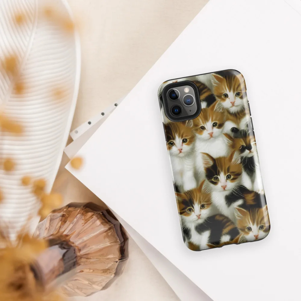 Cuddle Chaos on Tough Case for iPhone® — Front