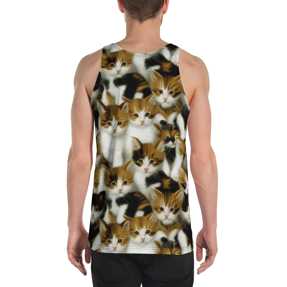 Cuddle Chaos on Men's Tank Top — Back