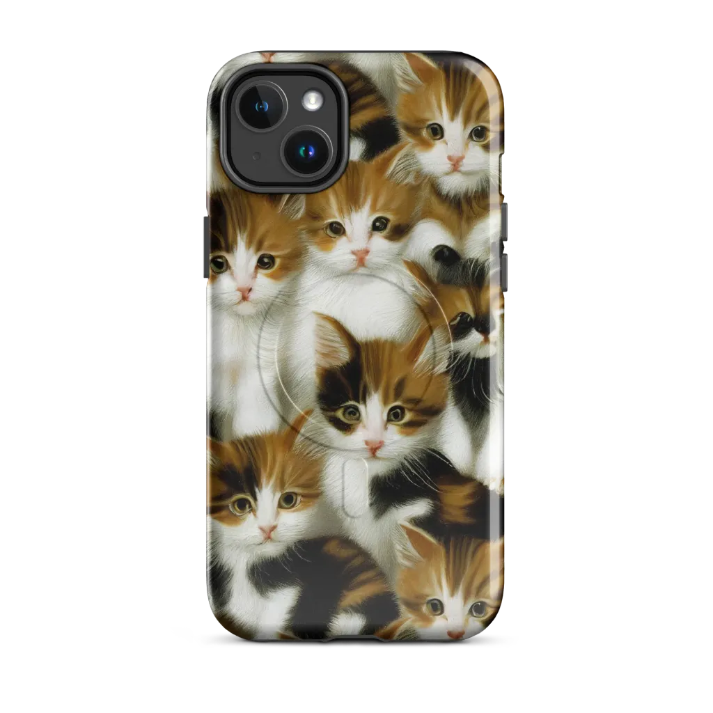 Cuddle Chaos on MagSafe Tough Case for iPhone® — Front