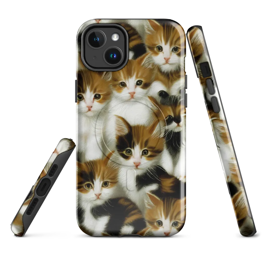 Cuddle Chaos on MagSafe Tough Case for iPhone® — Front