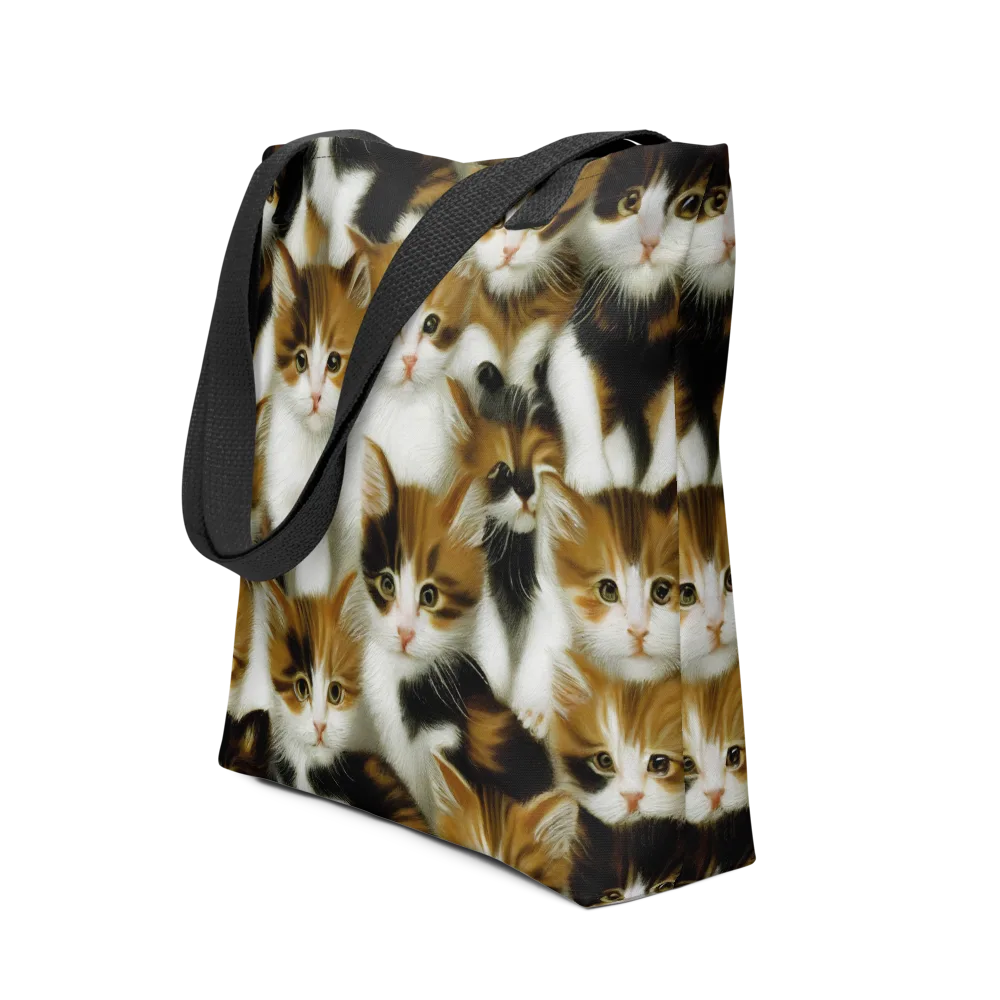Cuddle Chaos on Tote Bag — Front