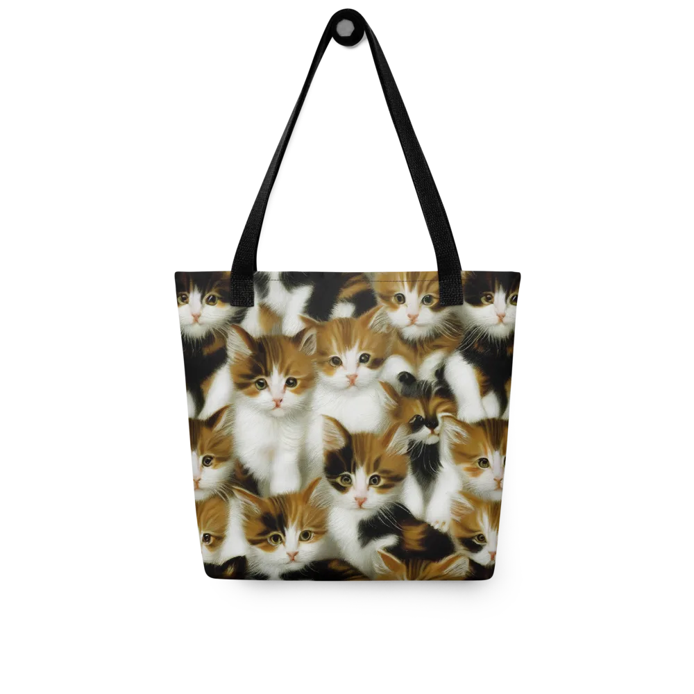 Cuddle Chaos on Tote Bag — Front