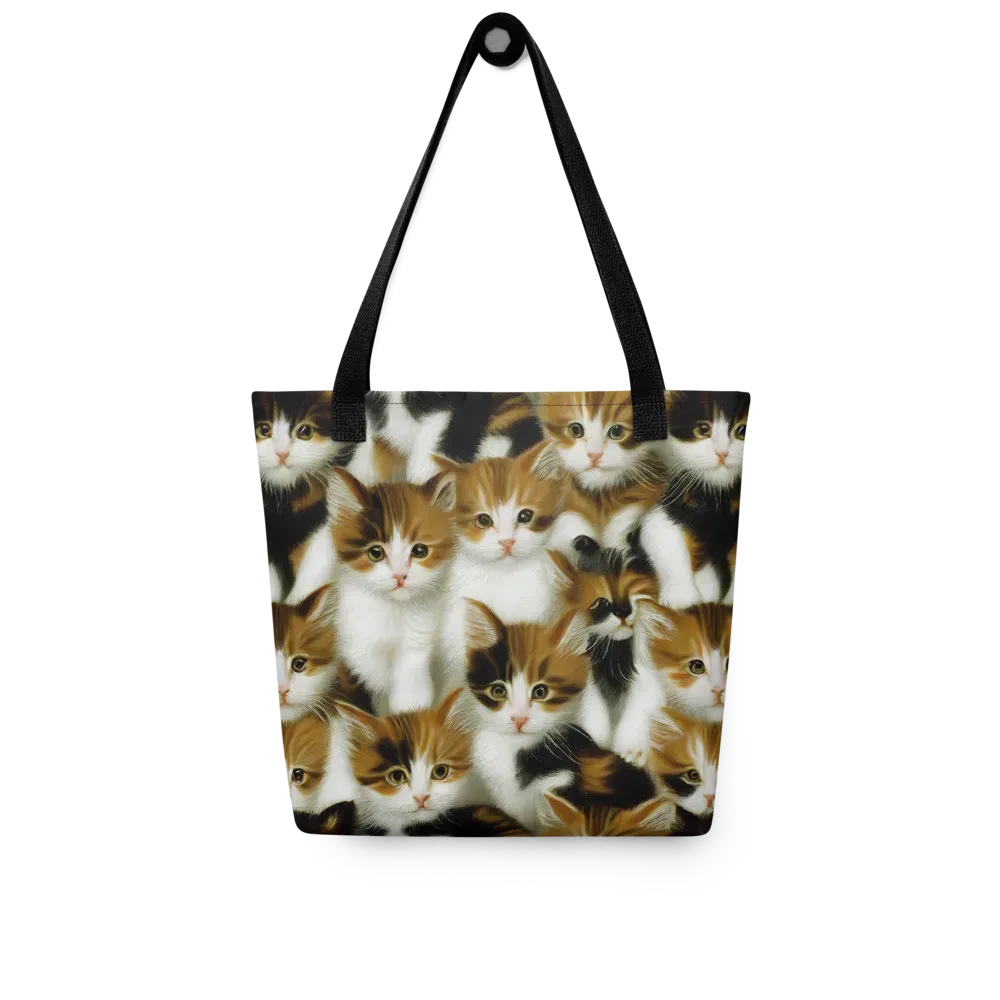 Cuddle Chaos on Tote Bag — Front