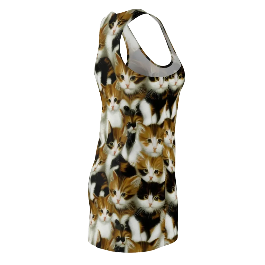 Cuddle Chaos on Racerback Dress — Back Side