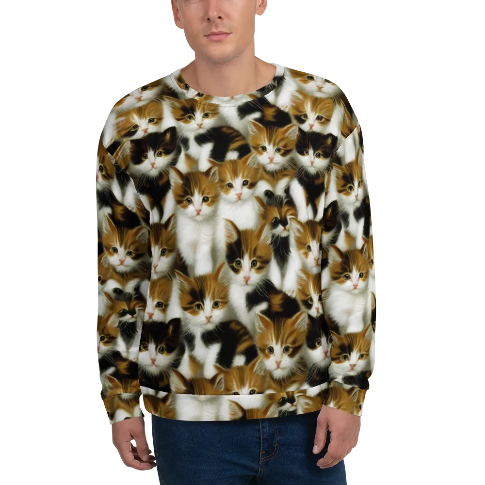 Cuddle Chaos on Sweatshirt — Front