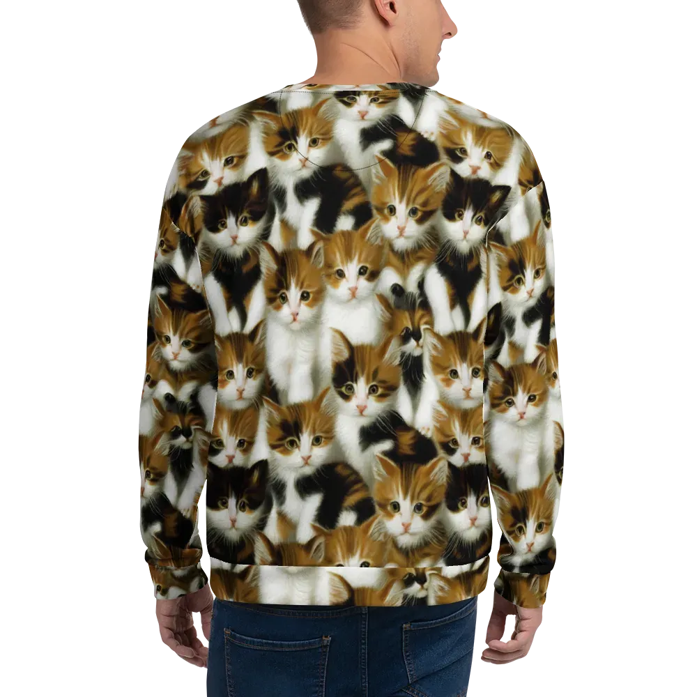 Cuddle Chaos on Sweatshirt — Back