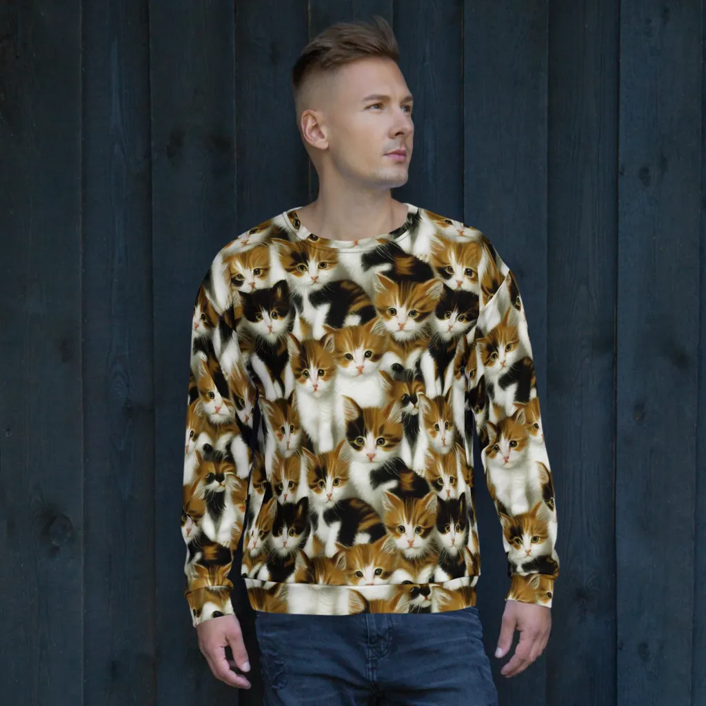 Cuddle Chaos on Sweatshirt — Front