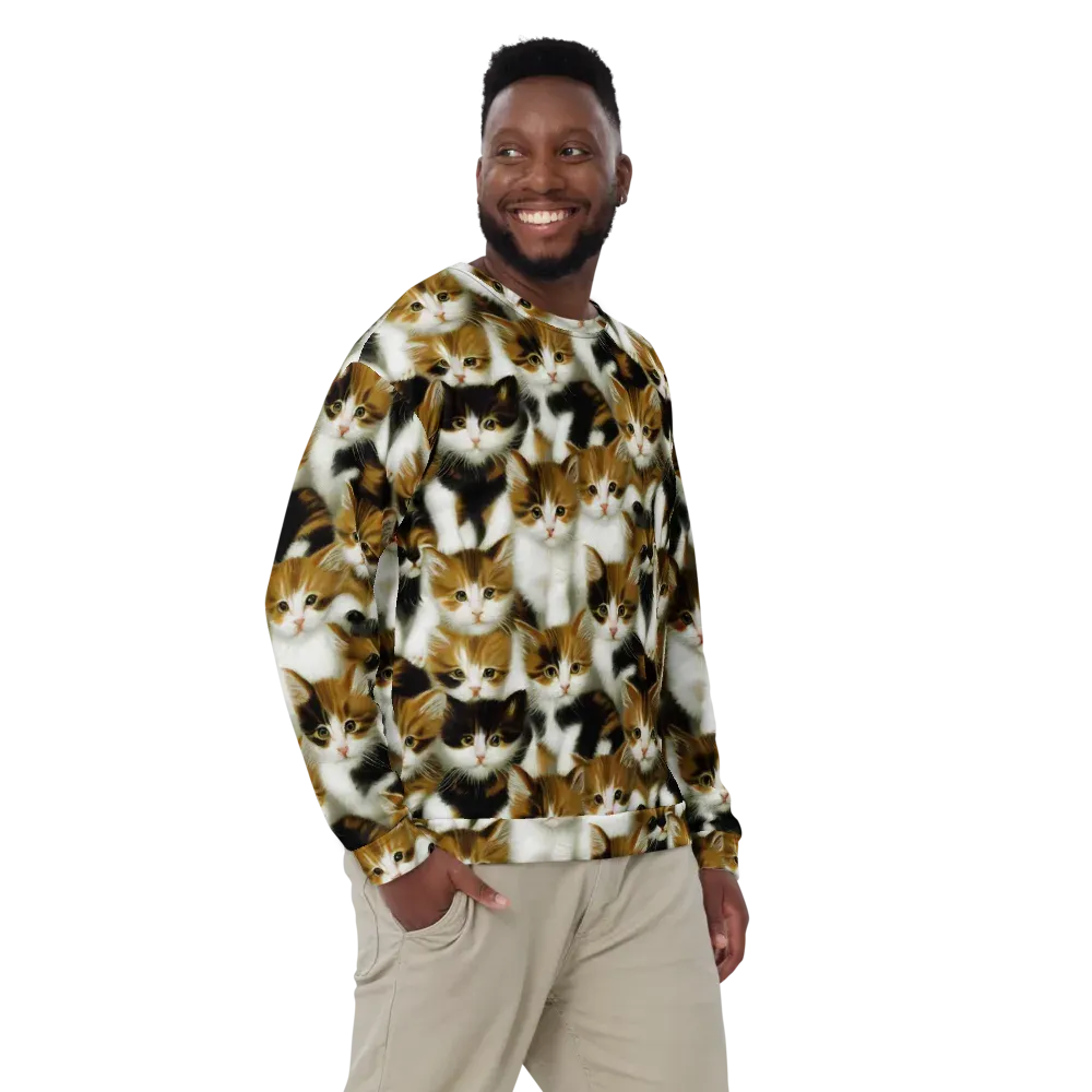 Cuddle Chaos on Sweatshirt — Front