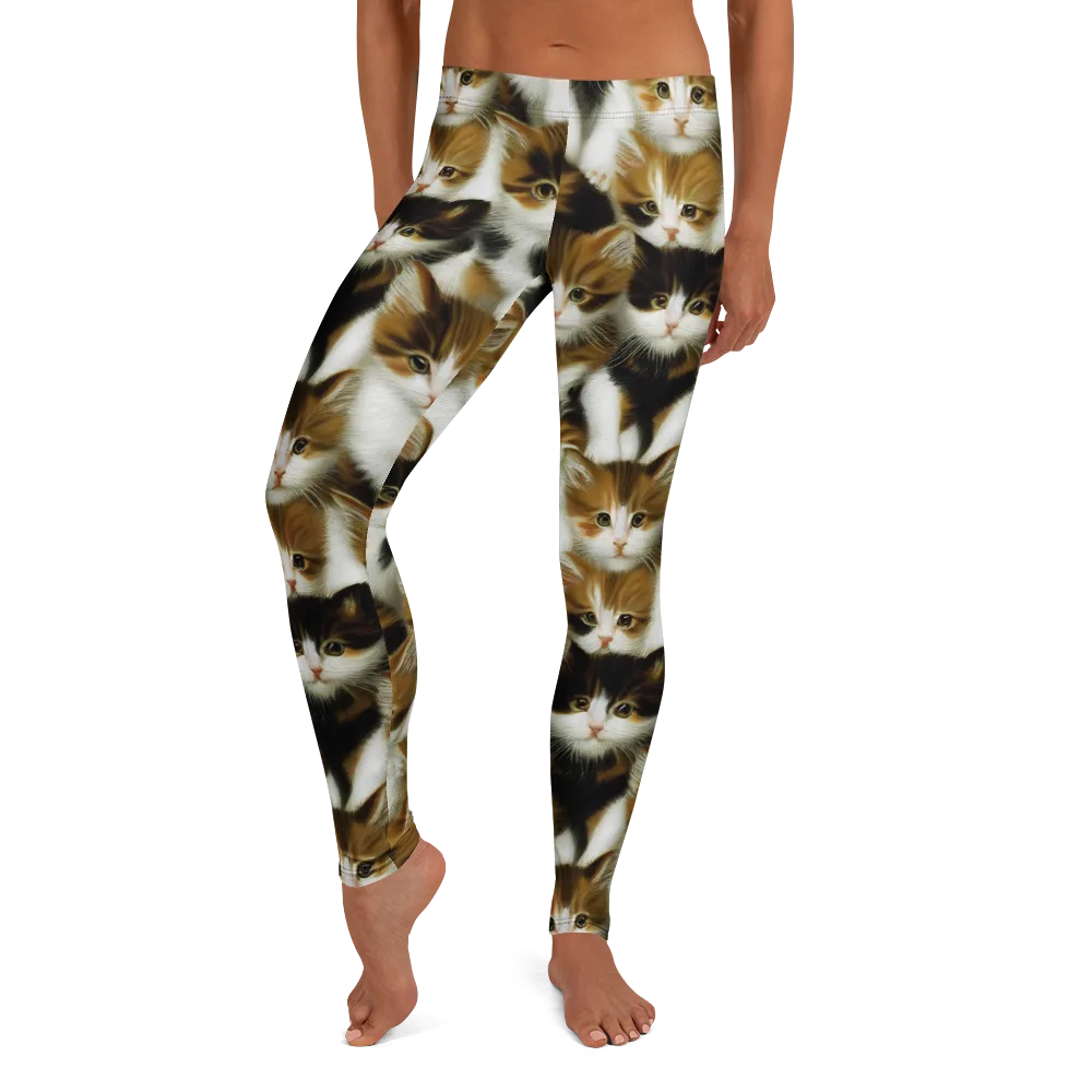Cuddle Chaos on Leggings — Front