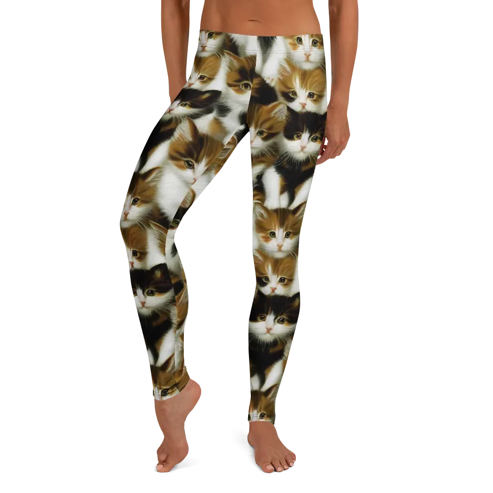 Cuddle Chaos on Leggings — Front