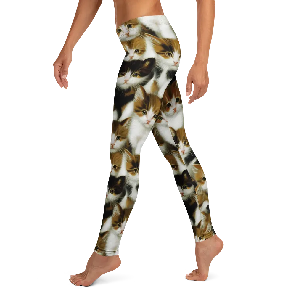 Cuddle Chaos on Leggings — Left