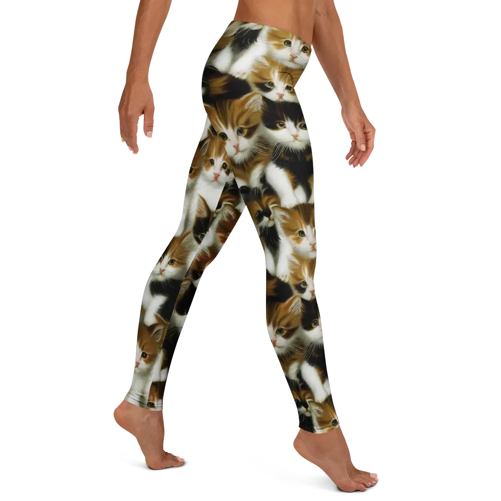 Cuddle Chaos on Leggings — Right