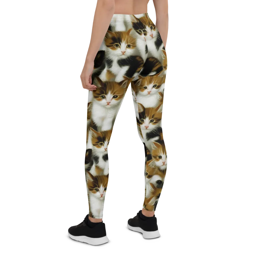 Cuddle Chaos on Leggings — Back