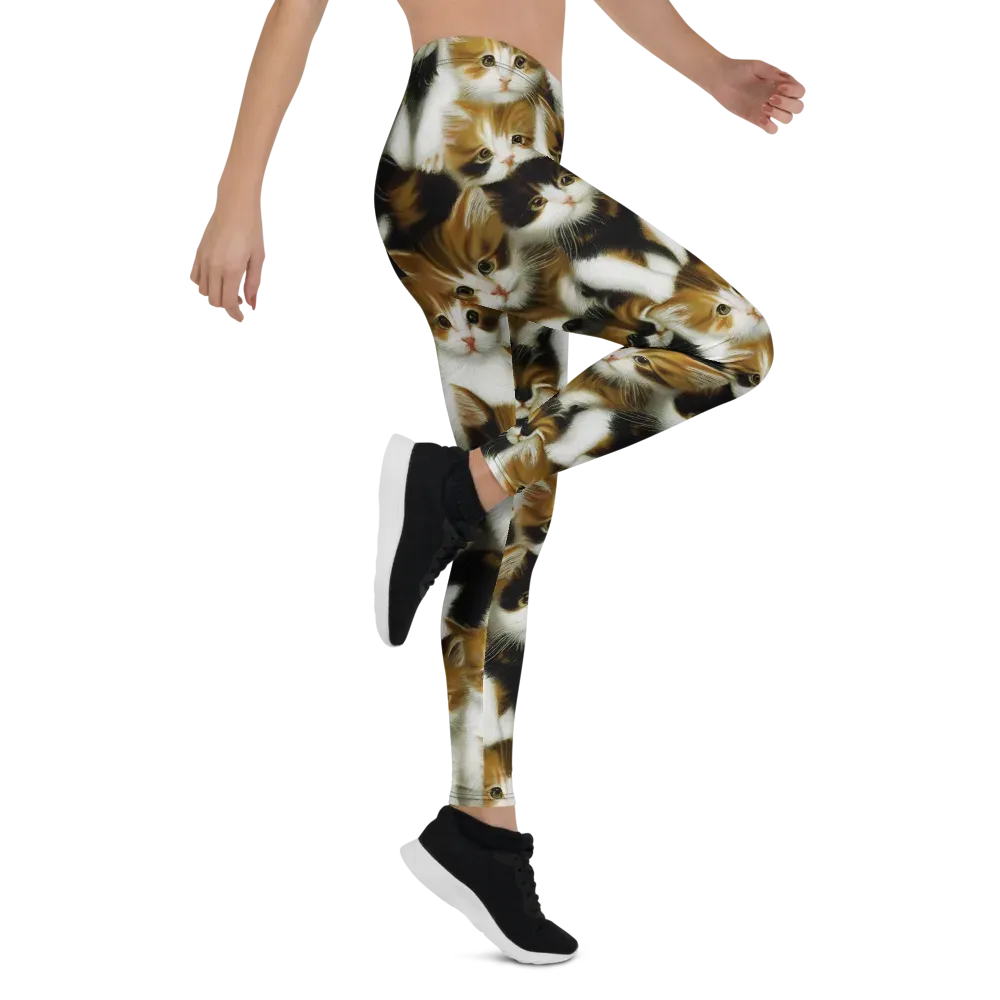 Cuddle Chaos on Leggings — Right
