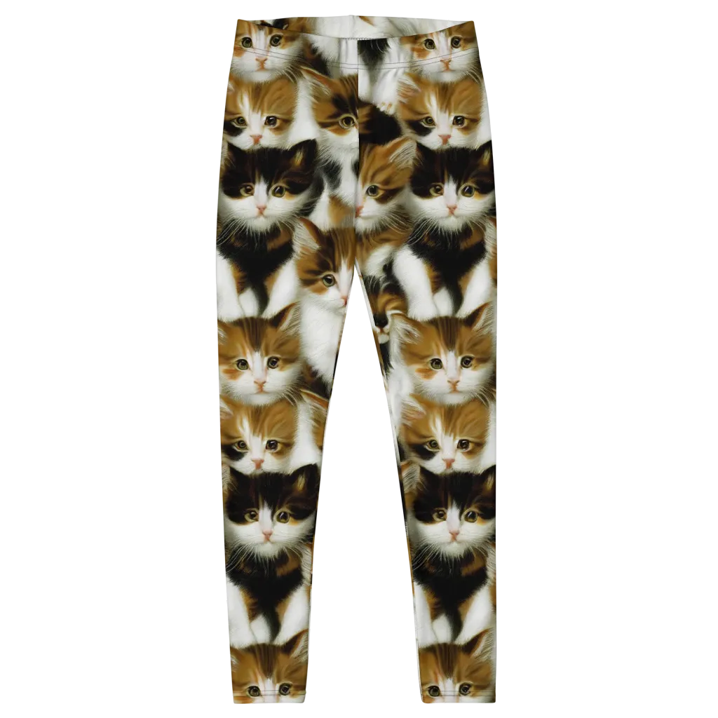 Cuddle Chaos on Leggings — Front