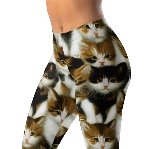 Cuddle Chaos on a Leggings