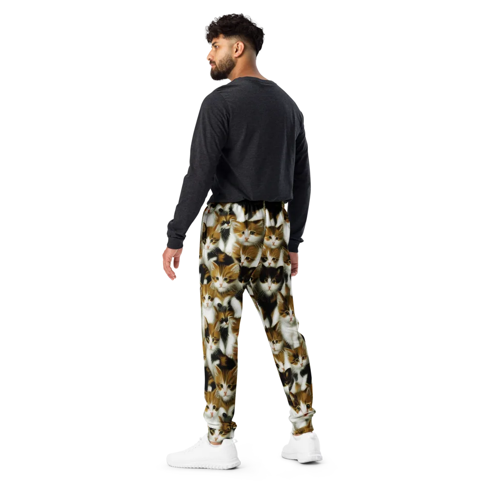 Cuddle Chaos on Men's Joggers — Back