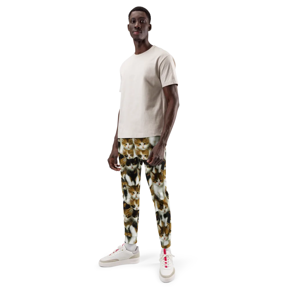 Cuddle Chaos on Men's Joggers — Front
