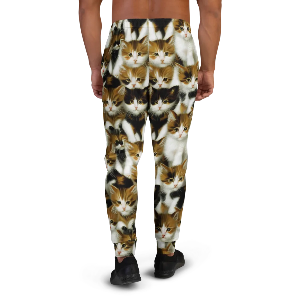 Cuddle Chaos on Men's Joggers — Back