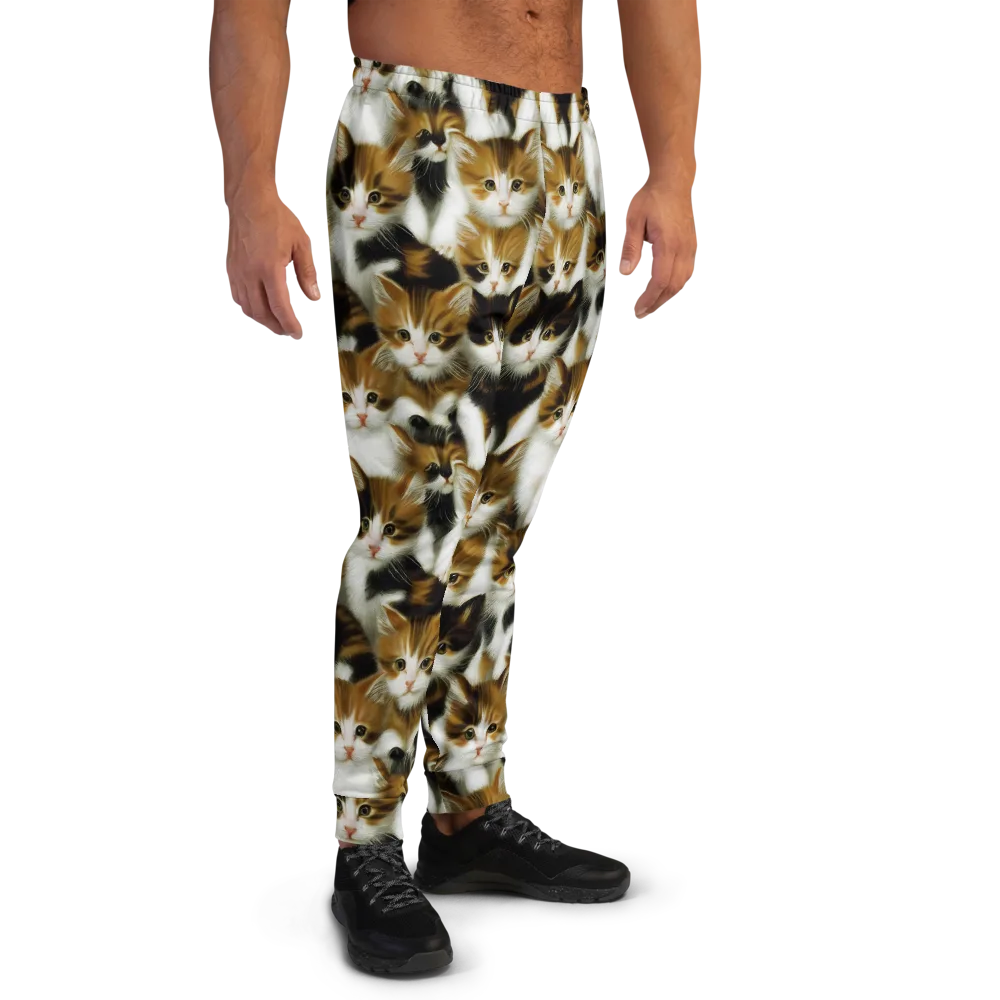 Cuddle Chaos on Men's Joggers — Right
