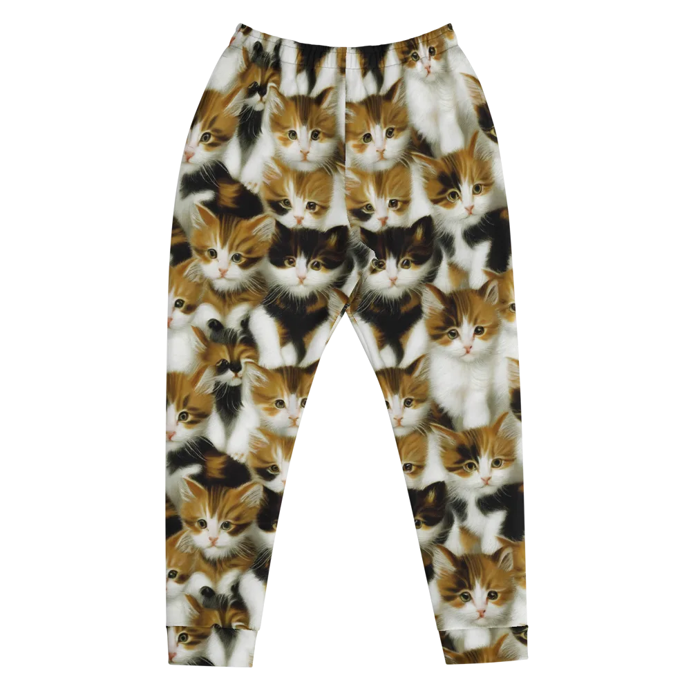 Cuddle Chaos on Men's Joggers — Front